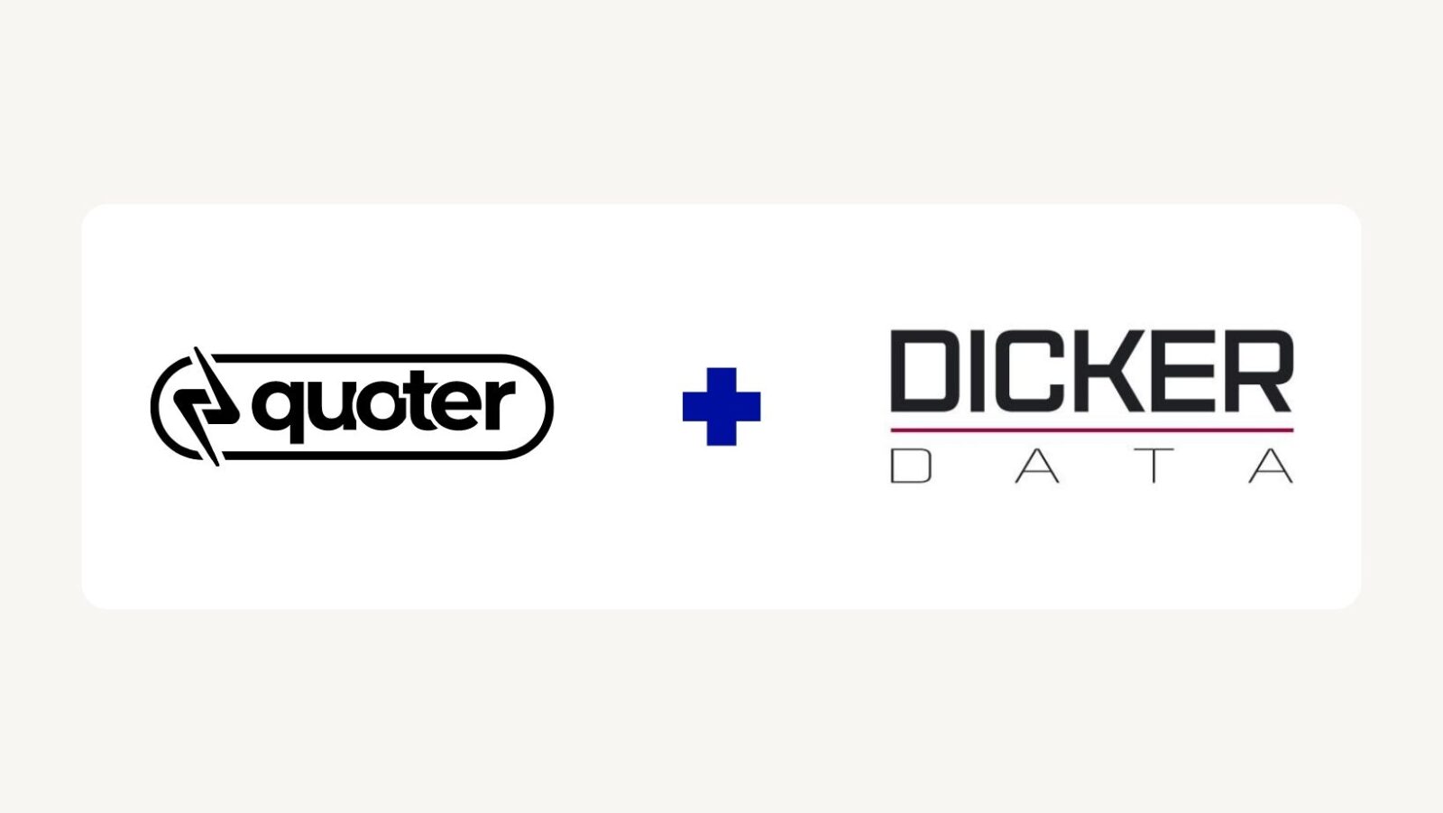 Dicker Data Resellers: Quoter Integrates with Dicker Data